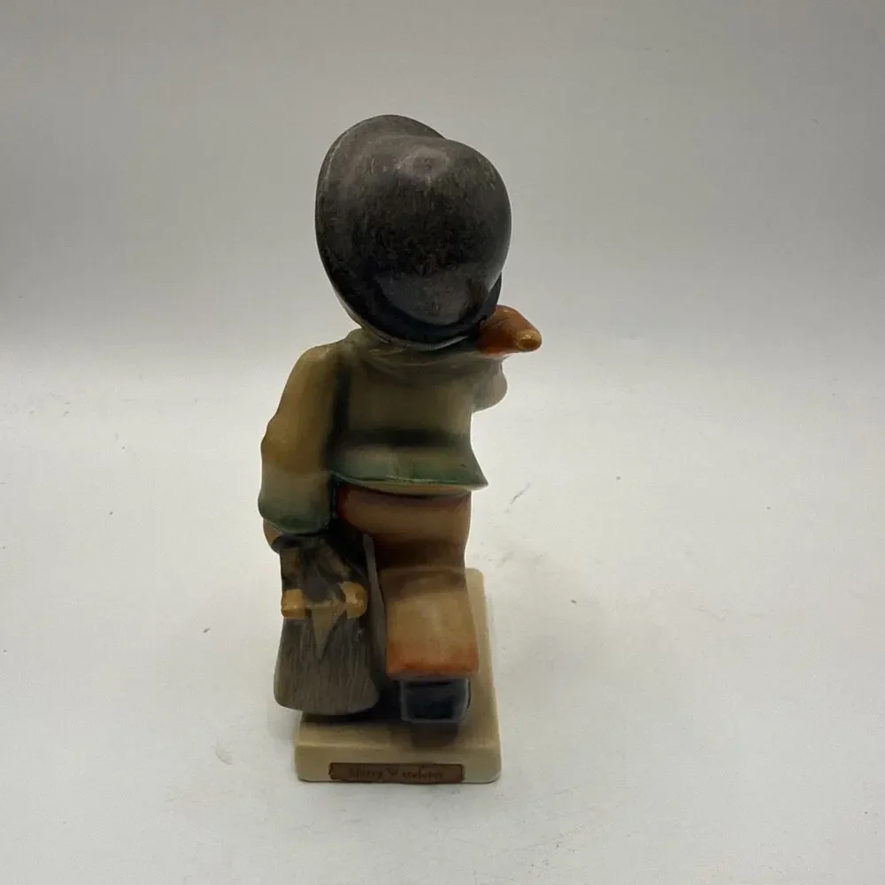 Vintage Goebel Hummel Merry Wanderer Figurine TMK-3 West Germany 4 1/2” *